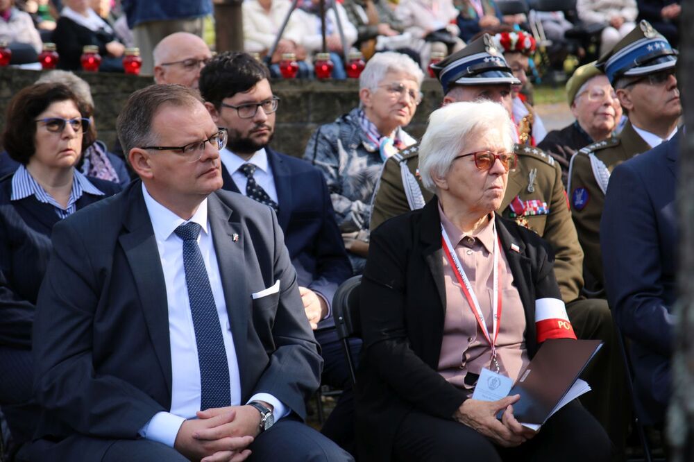 Uroczystości upamiętniające ofiary zbrodni ponarskiej – Wileńszczyzna, 25 września 2024. Fot. Wioleta Wróbel (IPN)