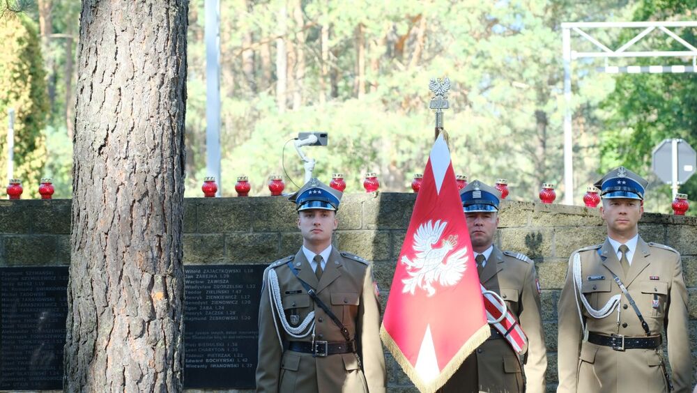 Uroczystości upamiętniające ofiary zbrodni ponarskiej – Wileńszczyzna, 25 września 2024. Fot. Wioleta Wróbel (IPN)