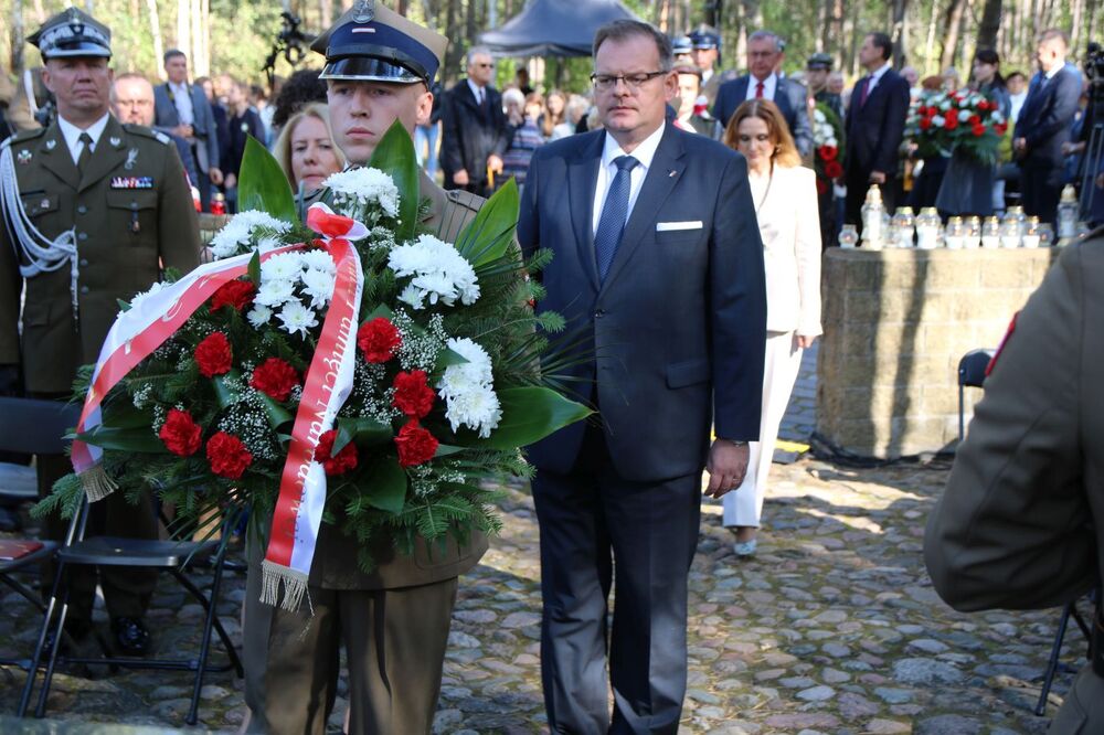 Uroczystości upamiętniające ofiary zbrodni ponarskiej – Wileńszczyzna, 25 września 2024. Fot. Wioleta Wróbel (IPN)