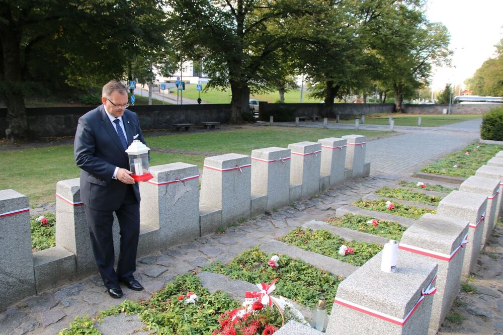 Uroczystości upamiętniające ofiary zbrodni ponarskiej – Wileńszczyzna, 25 września 2024. Fot. Wioleta Wróbel (IPN)