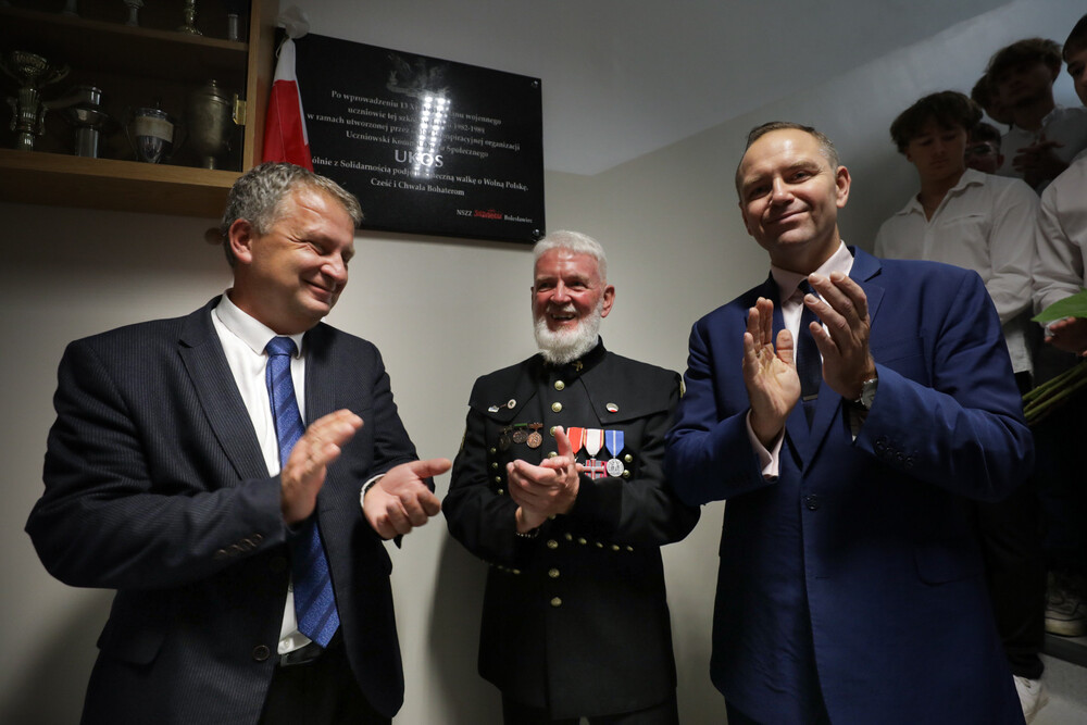 Delegacja Instytutu Pamięci Narodowej w Bolesławcu – 26 września 2024. Fot. Mikołaj Bujak (IPN)