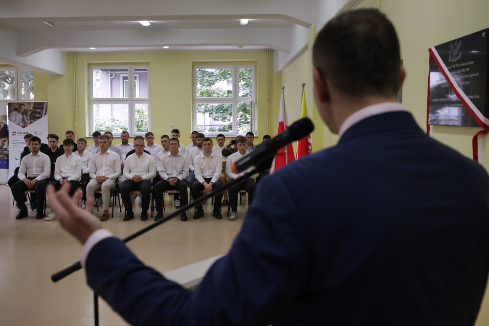 Delegacja Instytutu Pamięci Narodowej w Bolesławcu – 26 września 2024. Fot. Mikołaj Bujak (IPN)