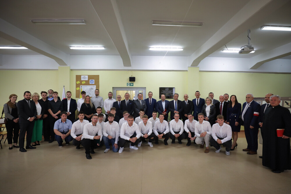 Delegacja Instytutu Pamięci Narodowej w Bolesławcu – 26 września 2024. Fot. Mikołaj Bujak (IPN)