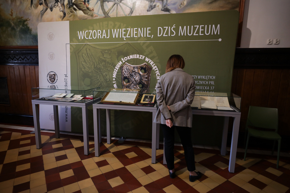 Wystawa dokumentów związanych z abp. Antonim Baraniakiem – Warszawa, 27 września 2024. Fot. Mikołaj Bujak (IPN)