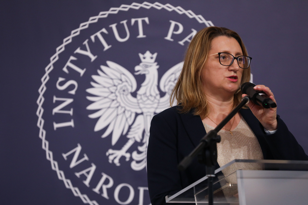 Ogólnopolska konferencja naukowa „Materiały do życia i działalności abp. Antoniego Baraniaka w archiwach kościelnych i państwowych” – Warszawa, 27 września 2024. Fot. Mikołaj Bujak (IPN)