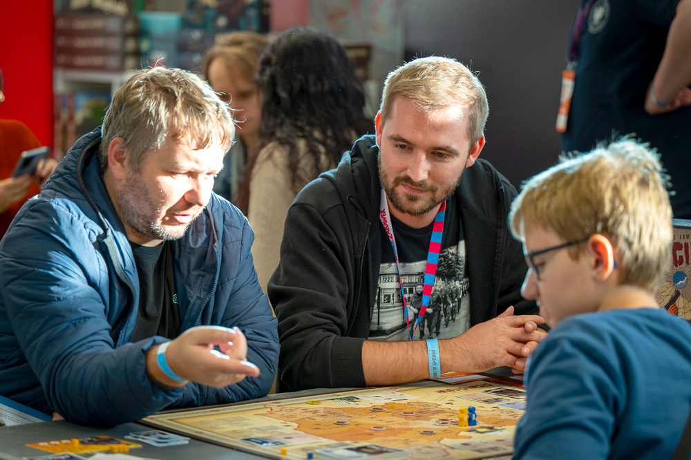 Instytut Pamięci Narodowej podczas Planszówek w Spodku – Katowice, 28–29 września 2024. Fot.: IPN K. Łojko