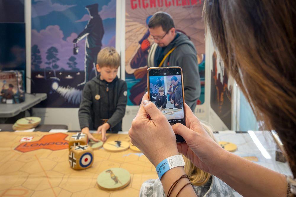 Instytut Pamięci Narodowej podczas Planszówek w Spodku – Katowice, 28–29 września 2024. Fot.: IPN K. Łojko