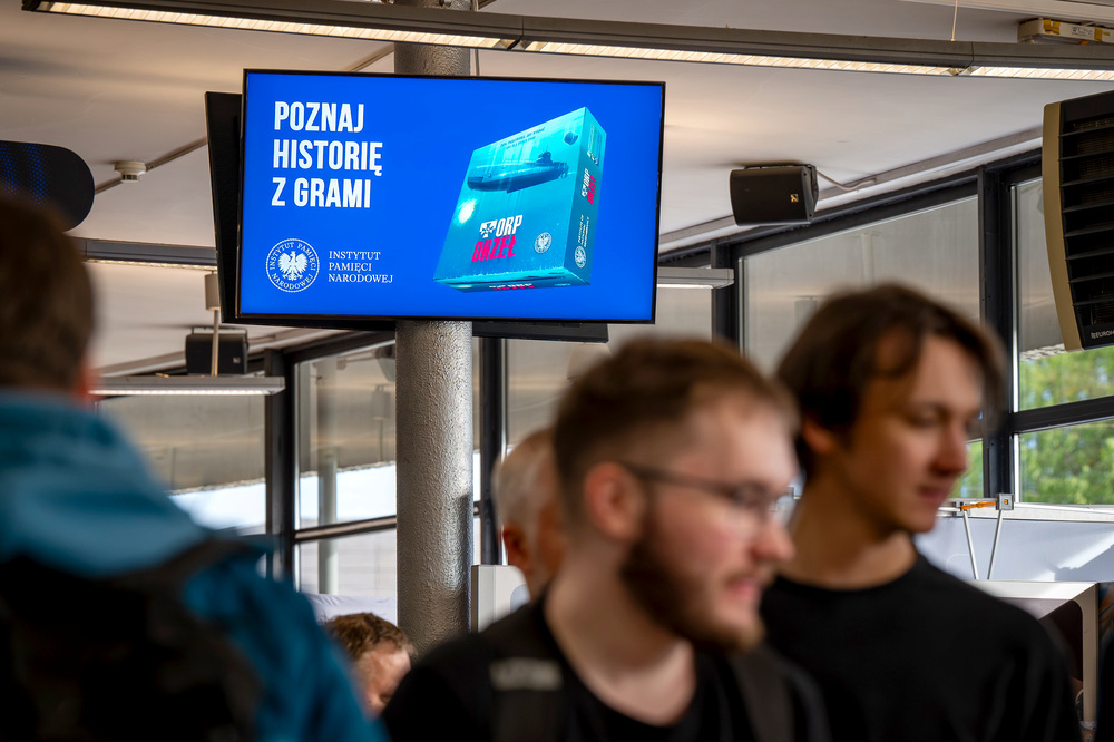 Instytut Pamięci Narodowej podczas Planszówek w Spodku – Katowice, 28–29 września 2024. Fot.: IPN K. Łojko