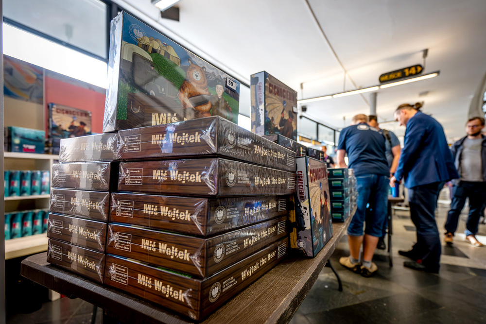 Instytut Pamięci Narodowej podczas Planszówek w Spodku – Katowice, 28–29 września 2024. Fot.: IPN K. Łojko