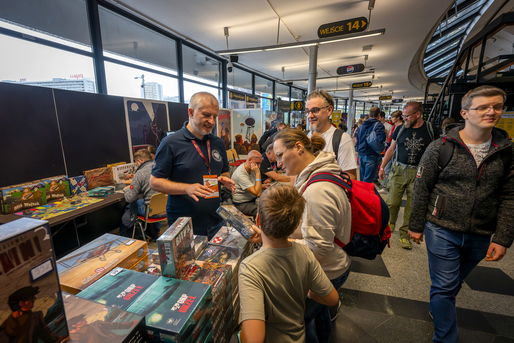 Instytut Pamięci Narodowej podczas Planszówek w Spodku – Katowice, 28–29 września 2024. Fot.: IPN K. Łojko