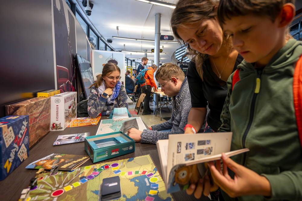 Instytut Pamięci Narodowej podczas Planszówek w Spodku – Katowice, 28–29 września 2024. Fot.: IPN K. Łojko