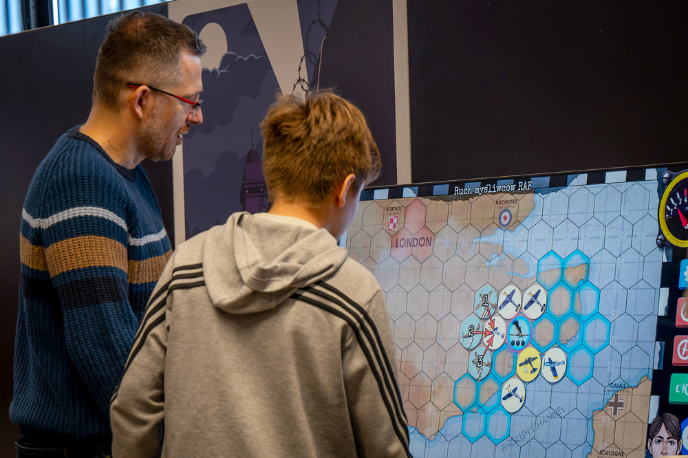 Instytut Pamięci Narodowej podczas Planszówek w Spodku – Katowice, 28–29 września 2024. Fot.: IPN K. Łojko