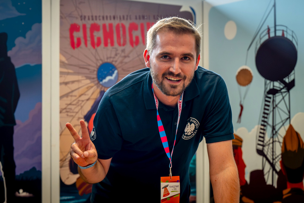 Instytut Pamięci Narodowej podczas Planszówek w Spodku – Katowice, 28–29 września 2024. Fot.: IPN K. Łojko