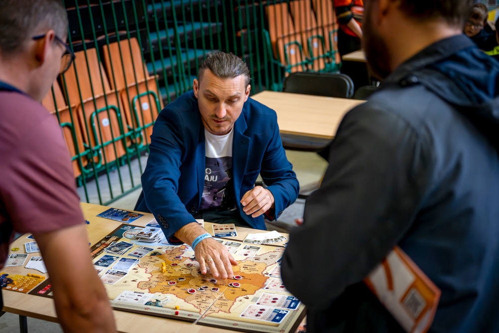 Instytut Pamięci Narodowej podczas Planszówek w Spodku – Katowice, 28–29 września 2024. Fot.: IPN K. Łojko