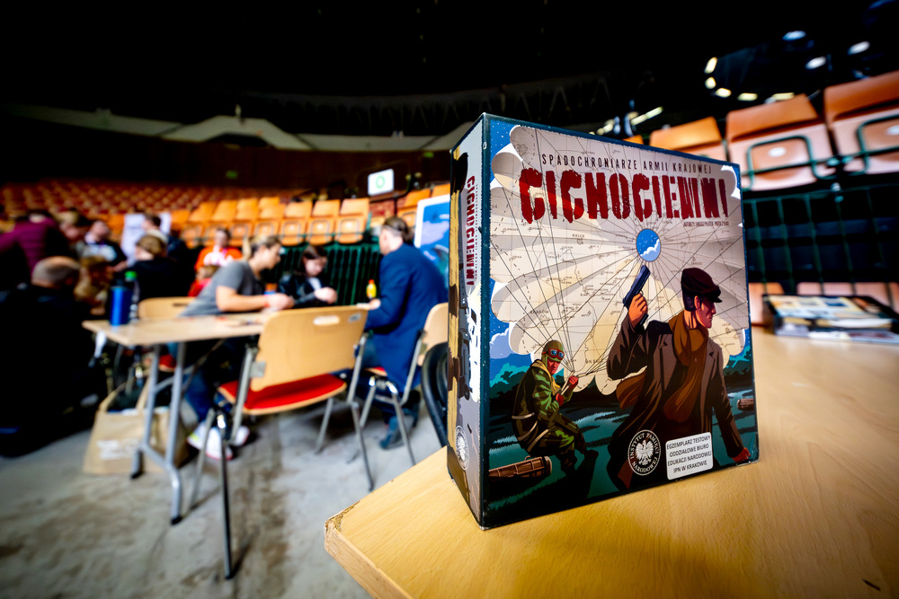 Instytut Pamięci Narodowej podczas Planszówek w Spodku – Katowice, 28–29 września 2024. Fot.: IPN K. Łojko