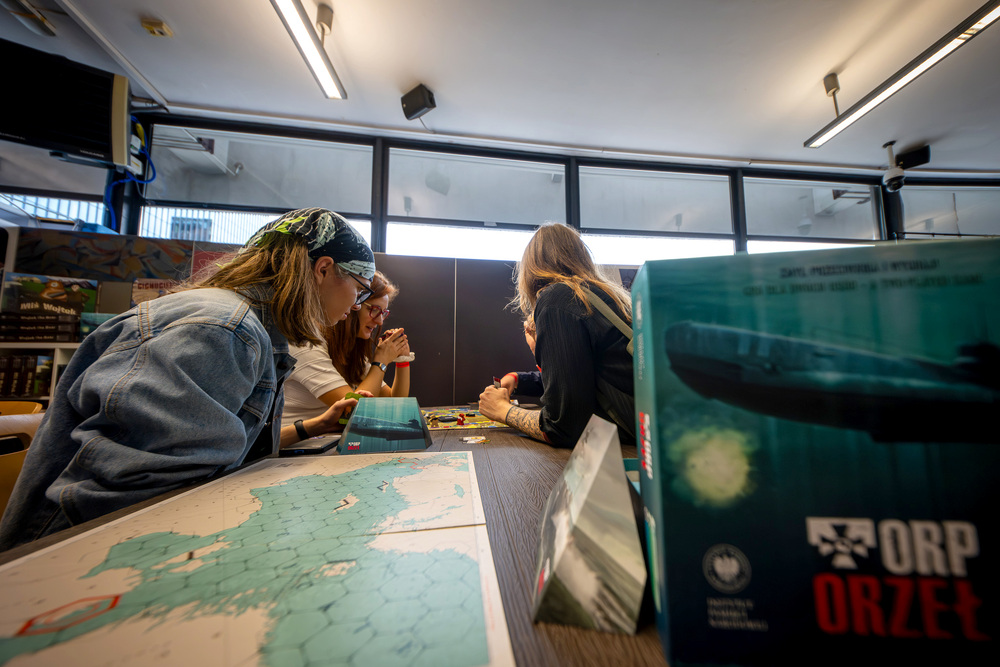 Instytut Pamięci Narodowej podczas Planszówek w Spodku – Katowice, 28–29 września 2024. Fot.: IPN K. Łojko