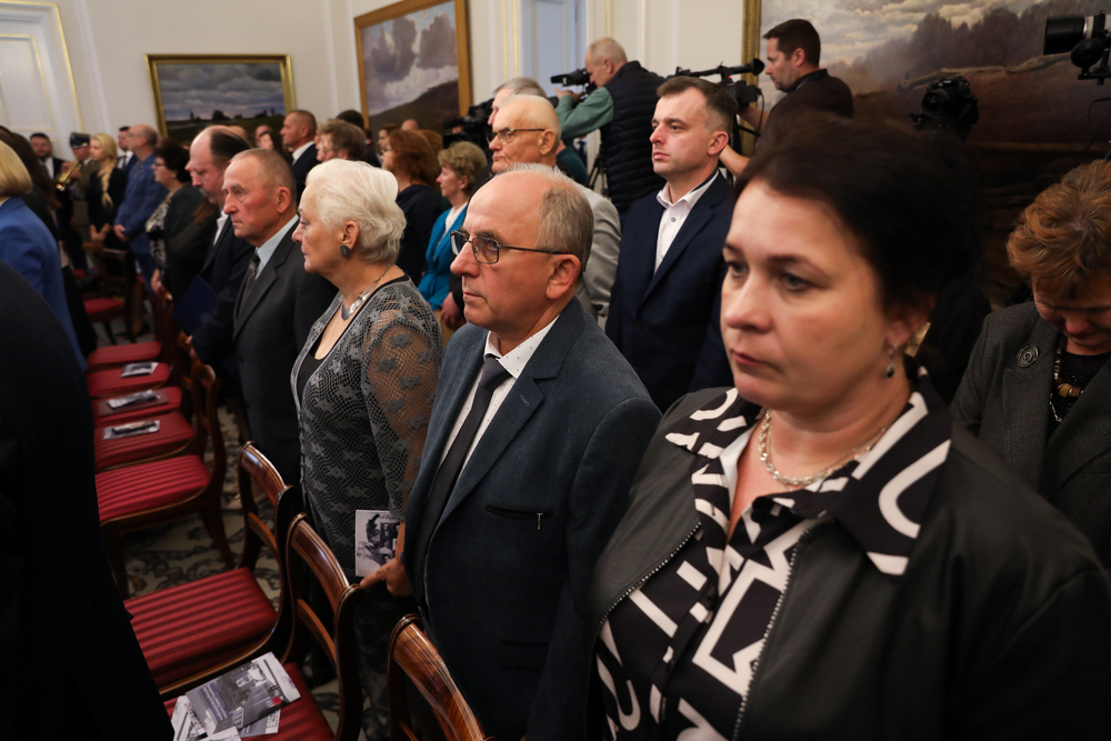 Znamy nazwiska kolejnych 17 zidentyfikowanych ofiar totalitaryzmów – Warszawa, 1 października 2024. Fot. Mikołaj Bujak (IPN)