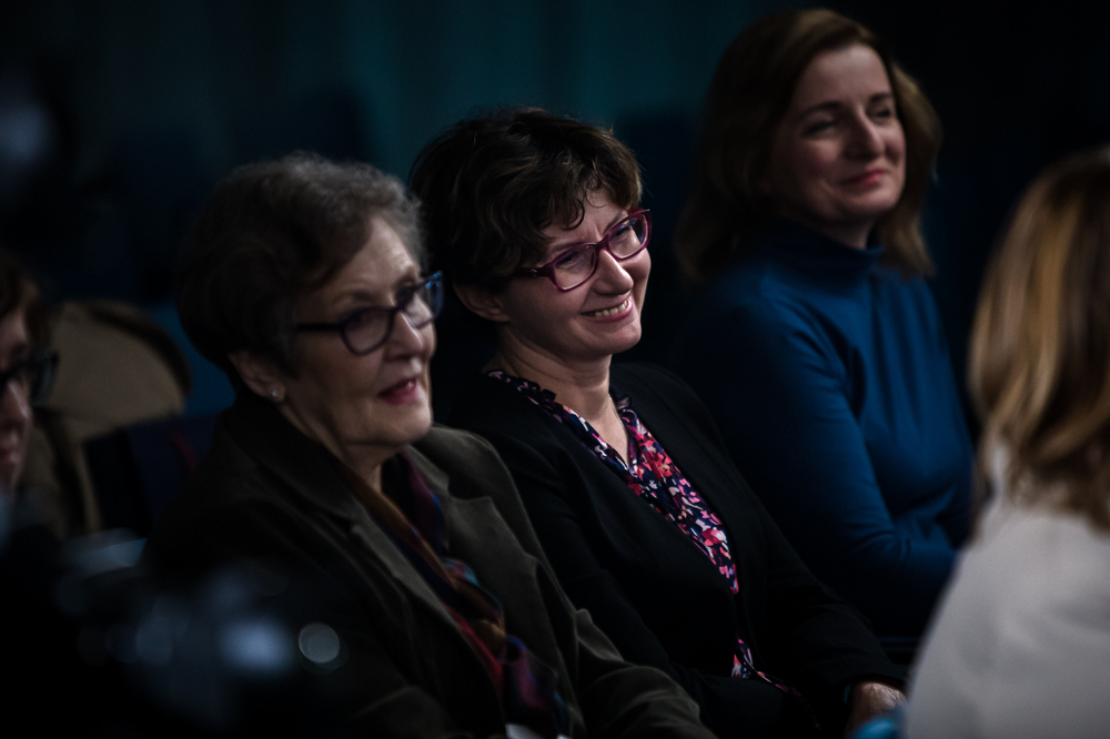 Dyskusja „Aparat represji wobec księdza Jerzego Popiełuszki” – Warszawa, 2 października 2024. Fot. Sławek Kasper (IPN)