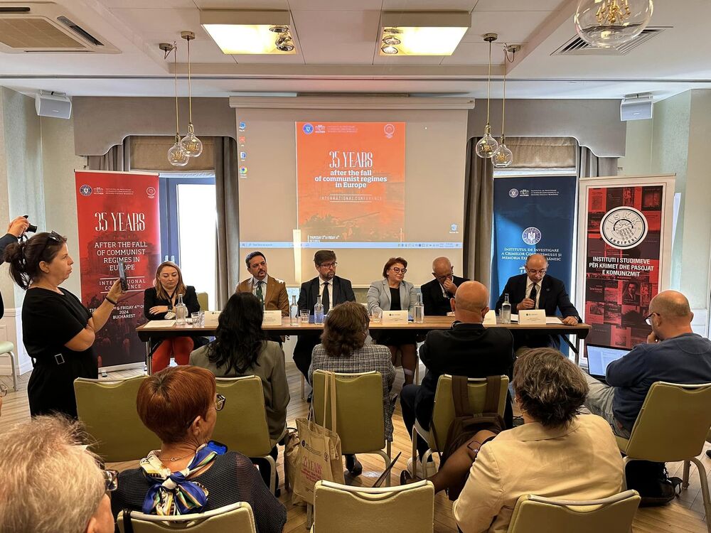 Międzynarodowa konferencja naukowa „35 lat po upadku reżimów totalitarnych w Europie” – Bukareszt (Rumunia), 3 października 2024. Fot. Przemysław Janiga (IPN)