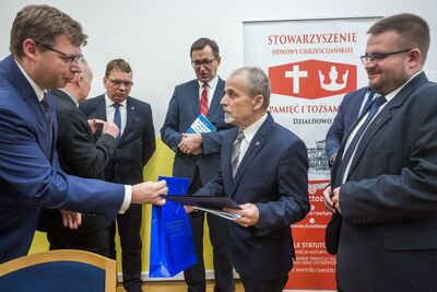 Inauguracja Akademii Niepodległości – Działdowo, 11 grudnia 2017. Fot. Sławomir Kasper (IPN)