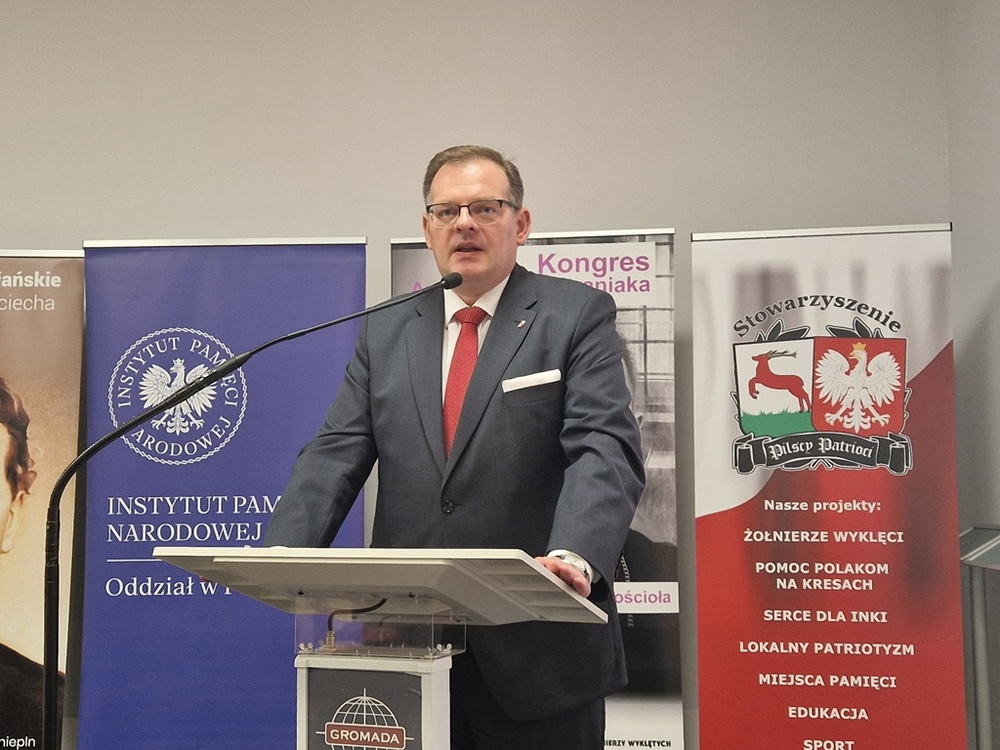 Kongres Arcybiskupa Baraniaka. Na zdj. Jan Józef Kasprzyk, doradca prezesa IPN – Piła, 5 października 2024. Fot. IPN