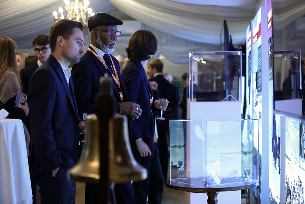 Prezentacja wystawy współorganizowana przez Instytut Pamięci Narodowej w Parlamencie Brytyjskim – 7 października 2024. Fot. Mikołaj Bujak (IPN)