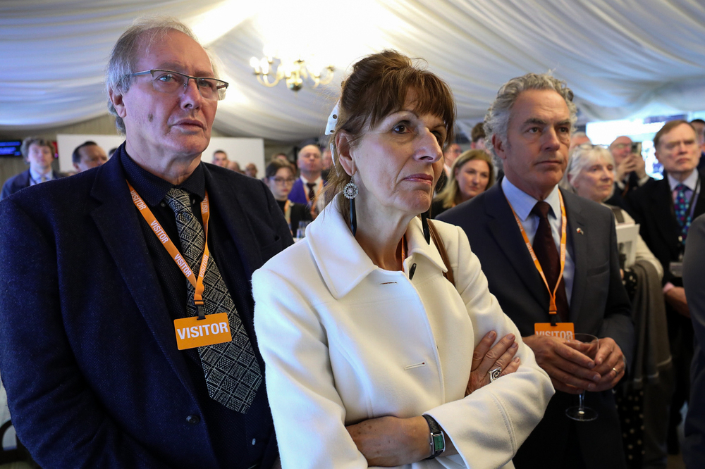 Prezentacja wystawy współorganizowana przez Instytut Pamięci Narodowej w Parlamencie Brytyjskim – 7 października 2024. Fot. Mikołaj Bujak (IPN)