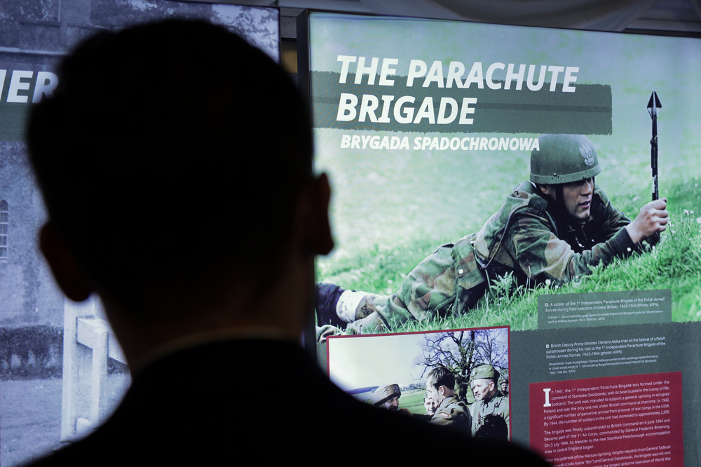 Prezentacja wystawy współorganizowana przez Instytut Pamięci Narodowej w Parlamencie Brytyjskim – 7 października 2024. Fot. Mikołaj Bujak (IPN)