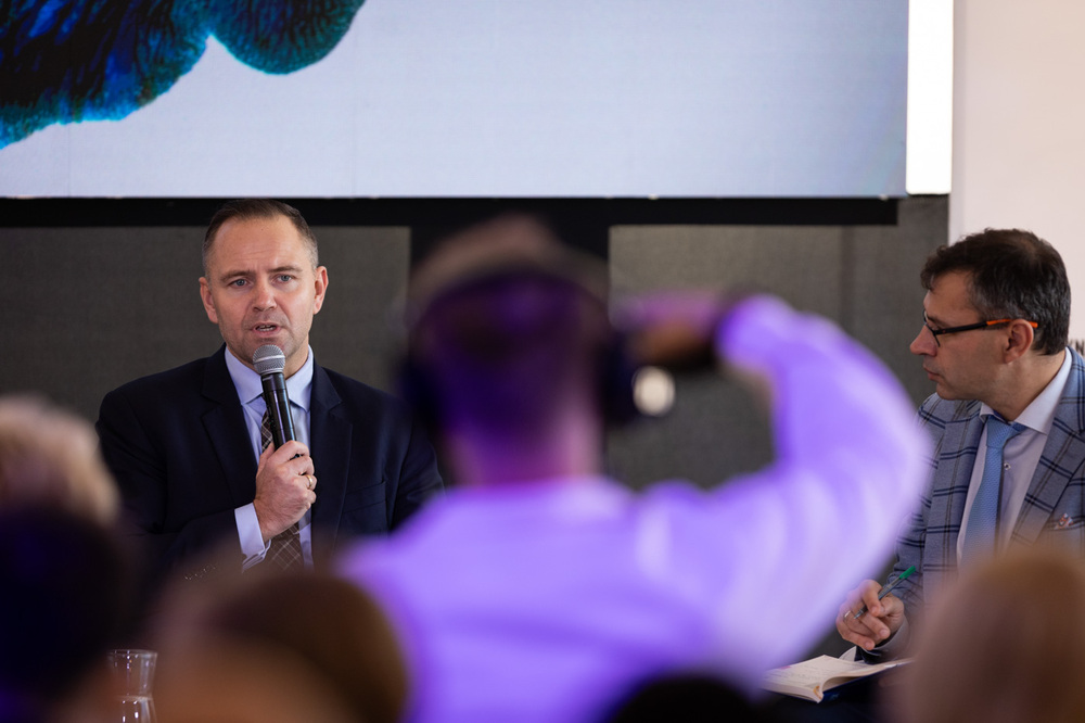 Debata „Zabić głos wolności” podczas 16. Międzynarodowego Festiwalu Filmowego Niepokorni Niezłomni Wyklęci – Gdynia, 6 października 2024. Fot. Roman Jocher