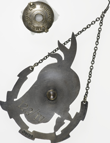 Odznaka Pociągów Pancernych należąca do Tadeusza Starzyńskiego.