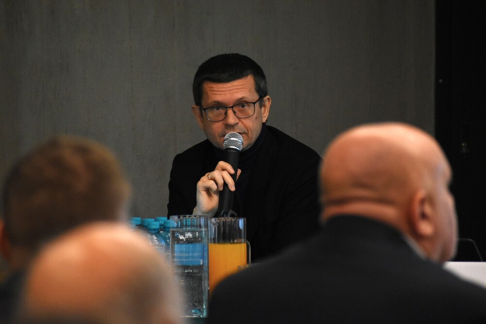 Konferencja „Wieś polska podczas II wojny światowej – Rodzina. Wojna. Pamięć” – Michniów, 9 października 2024. Fot. Dariusz Skrzyniarz (IPN)