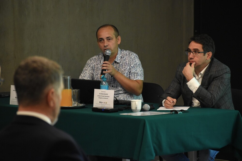 Konferencja „Wieś polska podczas II wojny światowej – Rodzina. Wojna. Pamięć” – Michniów, 9 października 2024. Fot. Dariusz Skrzyniarz (IPN)