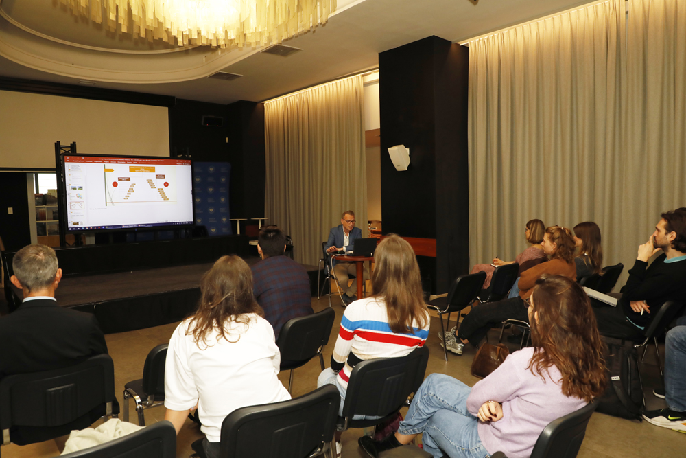 Wizyta studialna grupy niemieckich aplikantów w Instytucie Pamięci Narodowej – Warszawa, 10 października 2024. Fot. Piotr Życieński (IPN)