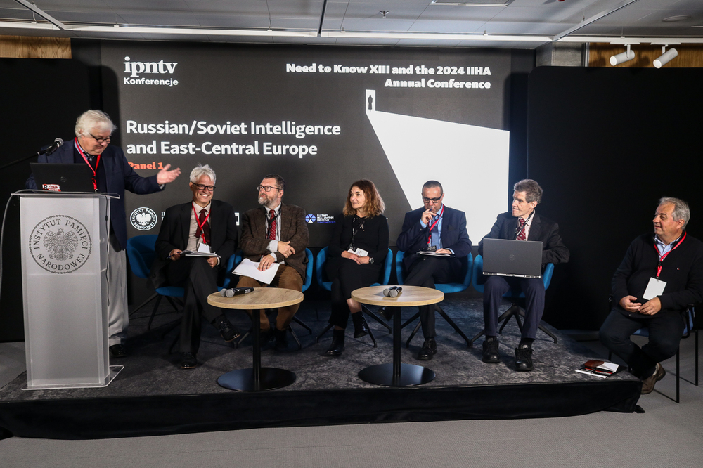 Międzynarodowa konferencja Need to Know XIII and the 2024 IIHA Annual Conference: Intelligence in Central and Eastern Europe (Intermarium) and the Soviet (Russian) Factor – Warszawa, 14–16 października 2024. Fot. Sławek Kasper (IPN)