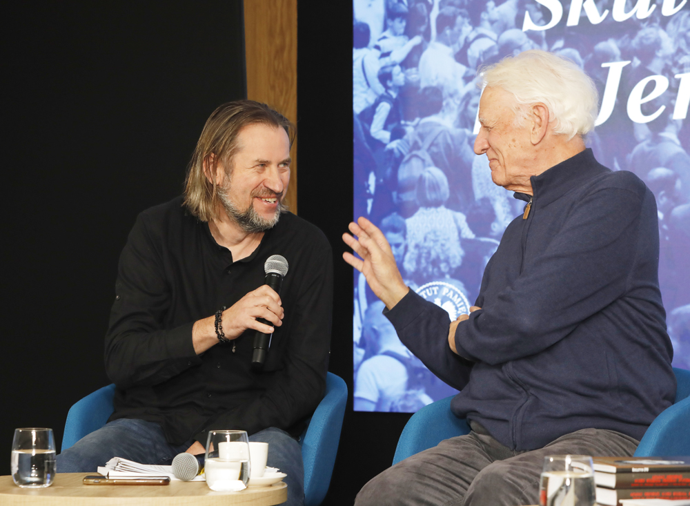 Spotkanie otwarte z cyklu „Oblicza historii” pt. „Skutki uprowadzenia ks. Jerzego Popiełuszki” – Warszawa, 8 października 2024. Na zdj. redaktor Rafał Dudkiewicz. Fot. Piotr Życieński (IPN)