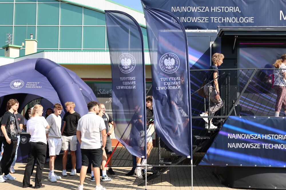 Mobilny Przystanek Historia Przyszłości w Krośnie – 6–8 września 2024. Fot. Katarzyna Gajda-Bator (IPN)