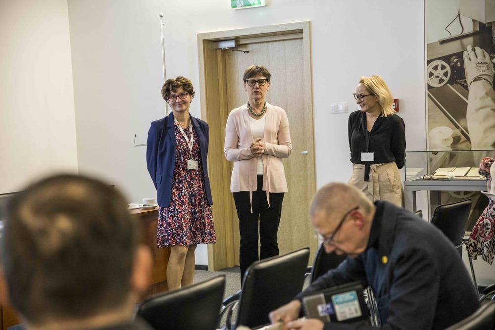 Powstanie warszawskie w dokumentach z Archiwum IPN – warsztaty dla nauczycieli – Warszawa, 15 października 2024. Fot. Katarzyna Adamów (AIPN)