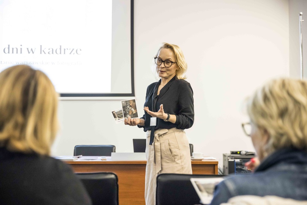 Powstanie warszawskie w dokumentach z Archiwum IPN – warsztaty dla nauczycieli – Warszawa, 15 października 2024. Fot. Katarzyna Adamów (AIPN)