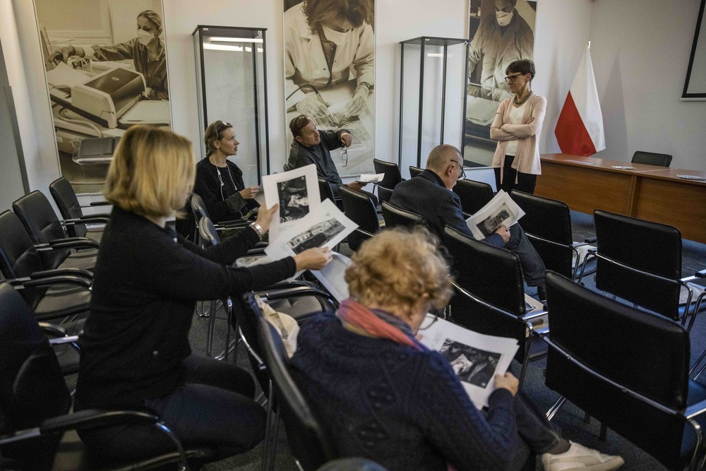 Powstanie warszawskie w dokumentach z Archiwum IPN – warsztaty dla nauczycieli – Warszawa, 15 października 2024. Fot. Katarzyna Adamów (AIPN)