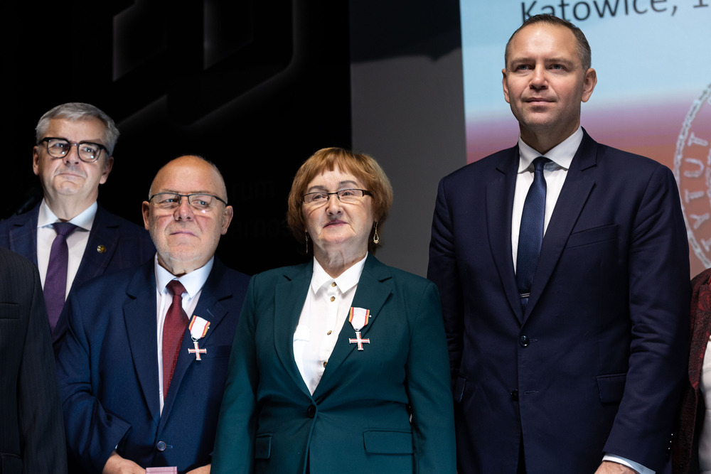 Uroczystość wręczenia Krzyży Wolności i Solidarności – Katowice, 17 października 2024. Fot. Mikołaj Bujak (IPN)