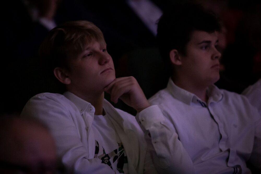 Spektakl „Trzy razy ON. Rzecz o Wincentym Witosie” – Przeworsk, 17 października 2024. Fot. Sławek Kasper (IPN)