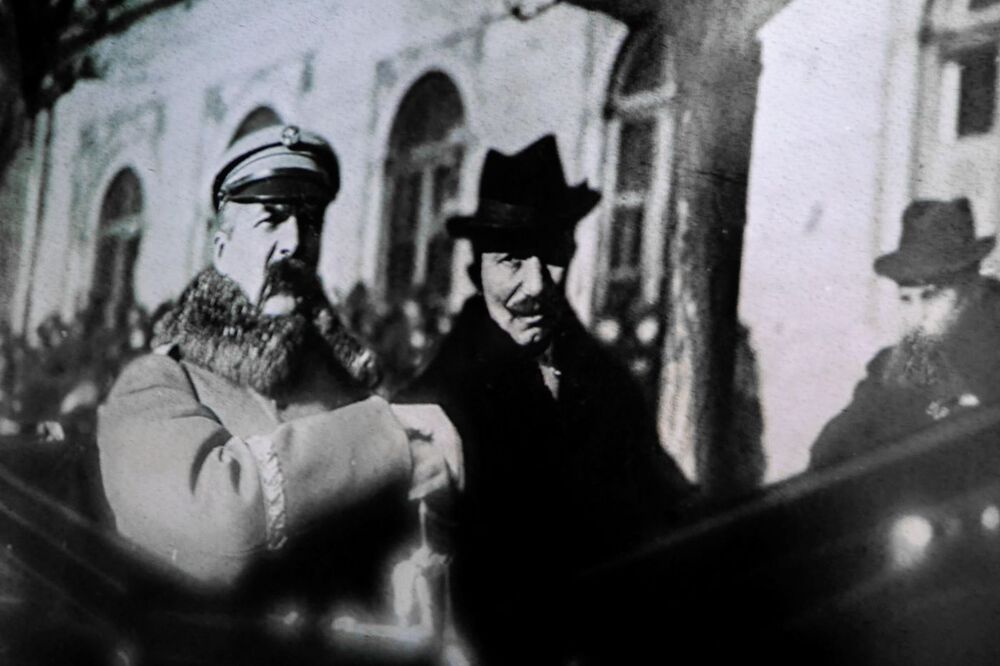 Spektakl „Trzy razy ON. Rzecz o Wincentym Witosie” – Przeworsk, 17 października 2024. Fot. Sławek Kasper (IPN)