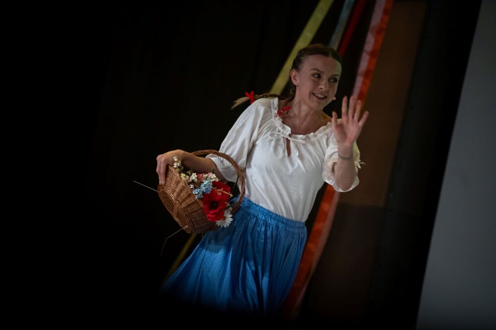 Spektakl „Trzy razy ON. Rzecz o Wincentym Witosie” – Przeworsk, 17 października 2024. Fot. Sławek Kasper (IPN)