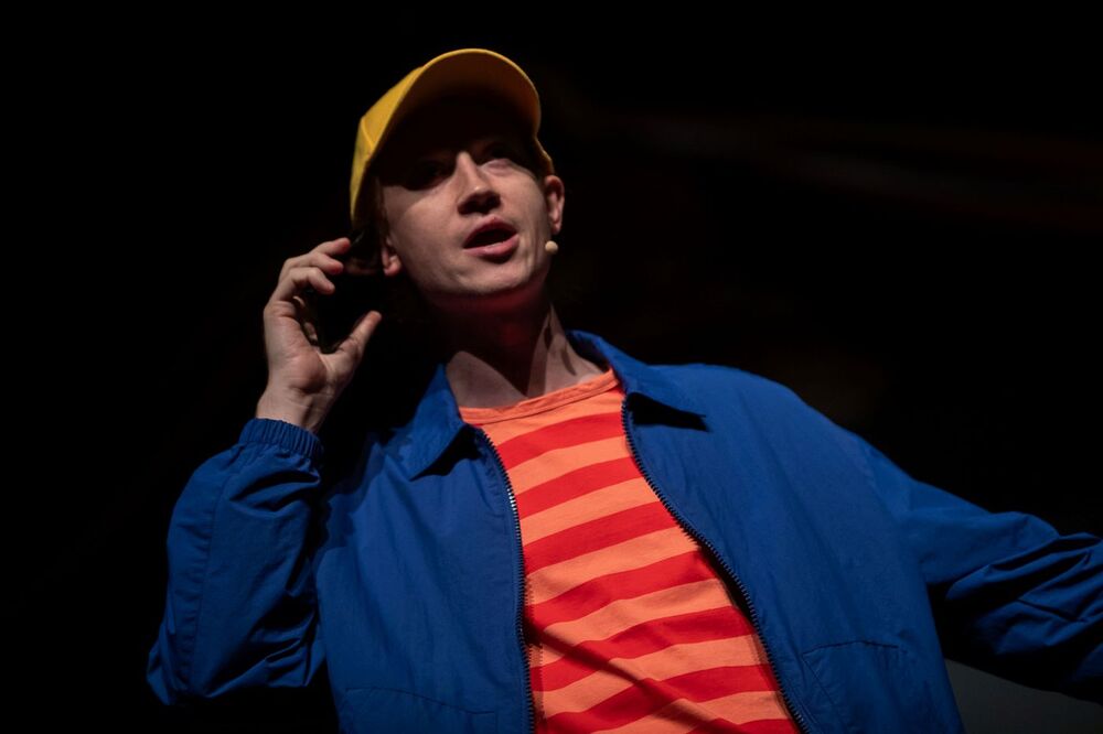 Spektakl „Trzy razy ON. Rzecz o Wincentym Witosie” – Przeworsk, 17 października 2024. Fot. Sławek Kasper (IPN)