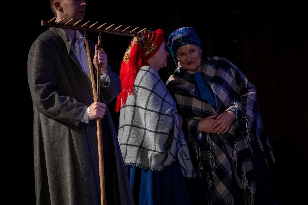 Spektakl „Trzy razy ON. Rzecz o Wincentym Witosie” – Przeworsk, 17 października 2024. Fot. Sławek Kasper (IPN)