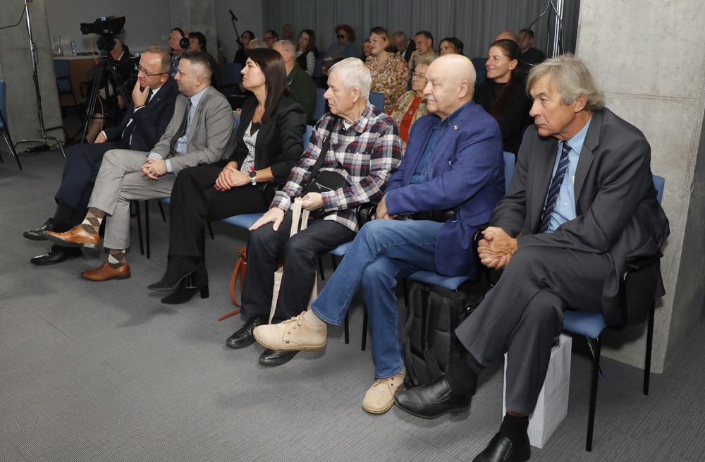 Promocja albumu „Ksiądz Jerzy Popiełuszko. Historia życia” – Warszawa, 17 października 2024. Fot. Piotr Życieński (IPN)