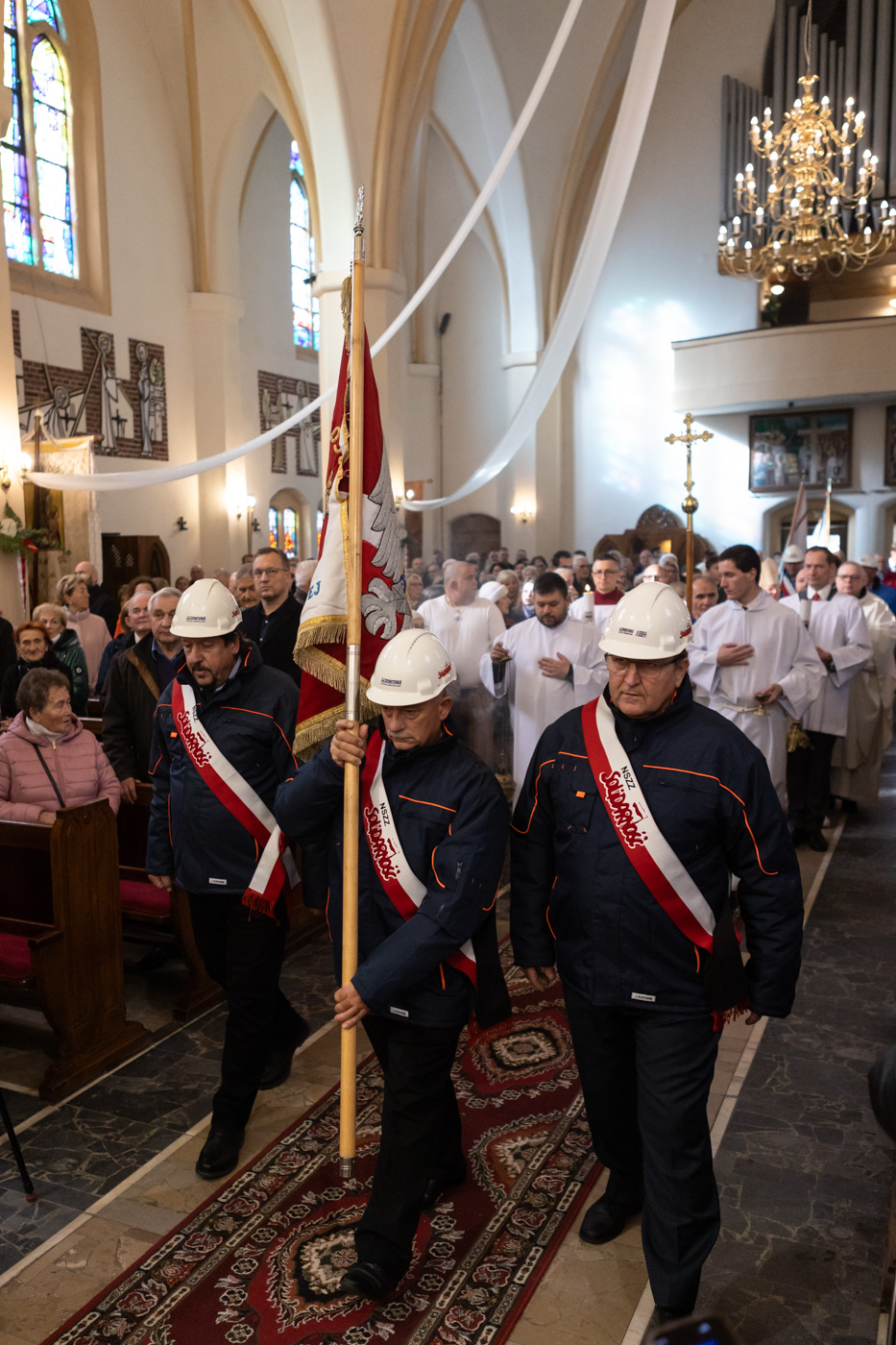 Uroczysta msza św. upamiętniająca błogosławionego ks. Jerzego Popiełuszkę – Gdańsk, 20 października 2024. Fot. Roman Jocher (IPN)