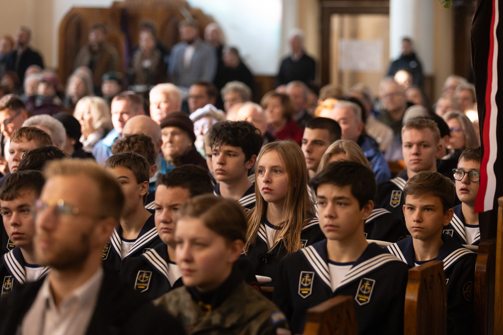 Uroczysta msza św. upamiętniająca błogosławionego ks. Jerzego Popiełuszkę – Gdańsk, 20 października 2024. Fot. Roman Jocher (IPN)