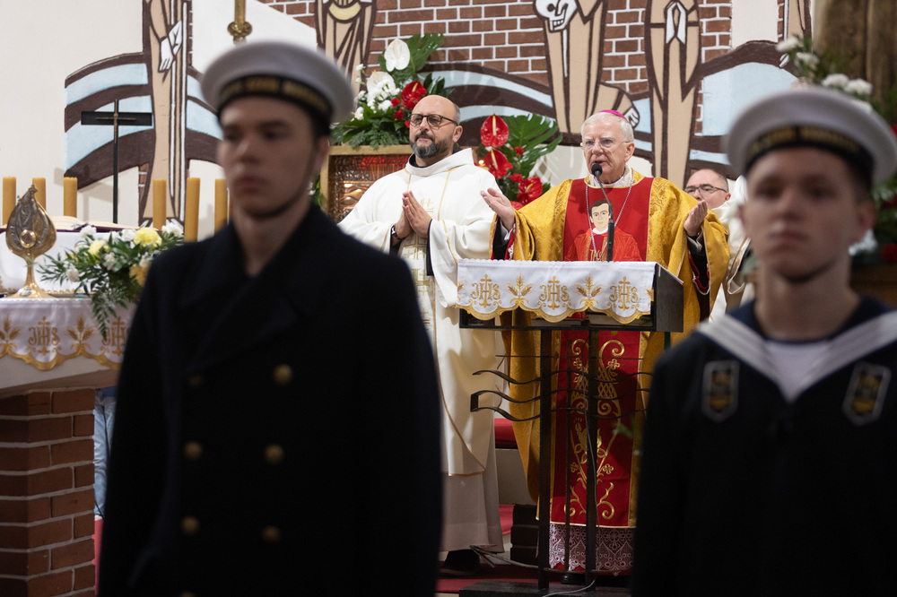 Uroczysta msza św. upamiętniająca błogosławionego ks. Jerzego Popiełuszkę – Gdańsk, 20 października 2024. Fot. Roman Jocher (IPN)