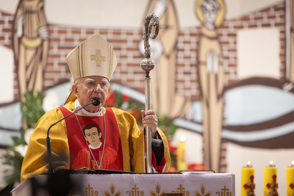 Uroczysta msza św. upamiętniająca błogosławionego ks. Jerzego Popiełuszkę – Gdańsk, 20 października 2024. Fot. Roman Jocher (IPN)